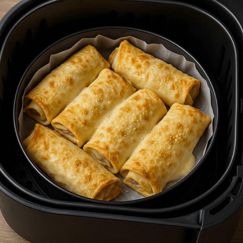 Savory Air Fryer Crêpes