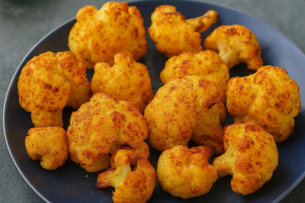 Air Fryer Cauliflower Gratin